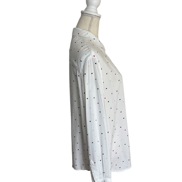 Rails Rocsi Multi Hearts Button Down Shirt - Picture 5 of 13